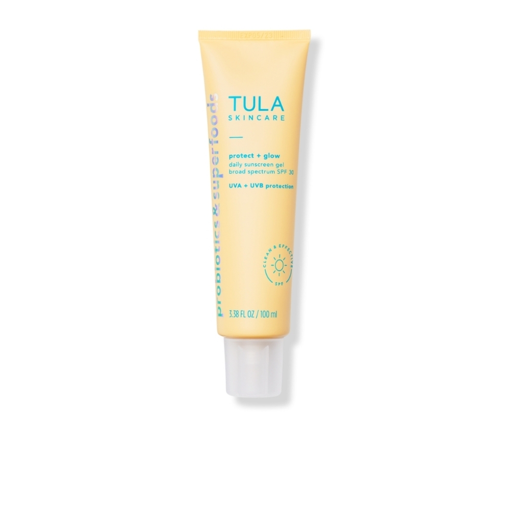 Tula Protect + Glow Daily Sunscreen Gel SPF 30 Large Size 3.38oz BNIB New